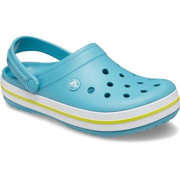 Crocs Crocband™ Men's Clogs Aqua | Australia 0726BEXC